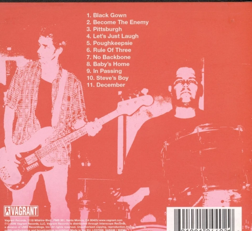 Lemonheads Self-Titled CD Europa Vagrant 2006 In Tri-Fold Digipak 0601091045422 - Bild 2 von 3