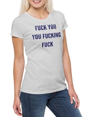 Fuck You You Fucking Fuck Fun Damen T-Shirt Frank Shameless Gallagher Ian Lip