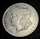 1899-O Morgan Silver Dollar, AU+, nice coin, highly detailed
