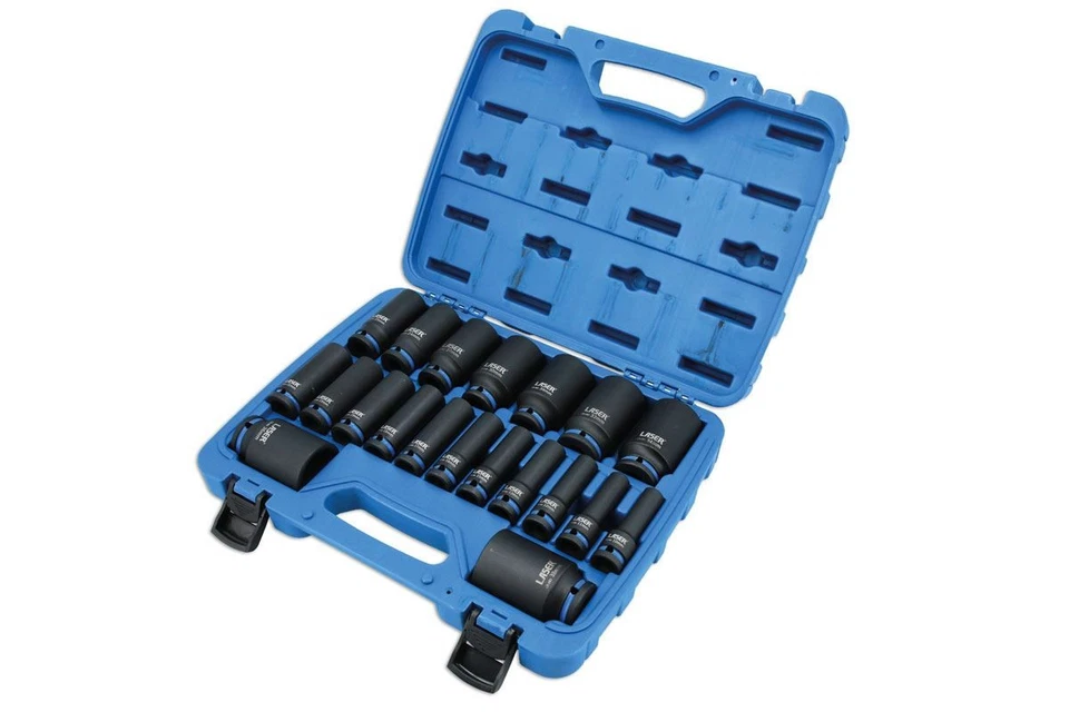 Laser Tools 6830 Deep Impact Socket Set 1/2"D 20pc - Image 3 of 4