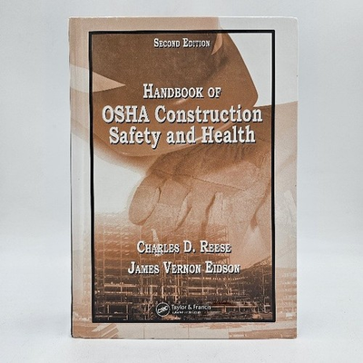 #ad #ad Handbook of OSHA Construction Safety amp; Health 2nd Edition Reese VG HC $169.95