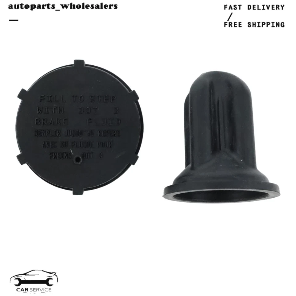 NEW Clutch Hydraulic Fluid Reservoir Cap & Diaphragm For Ford F-150 F-250 F-350 - Imagem 2 de 4