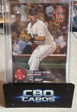 Topps 2018 National Baseball Card Day Rafael Devers Rookie Insert BR-2 Red Sox. rookie card picture