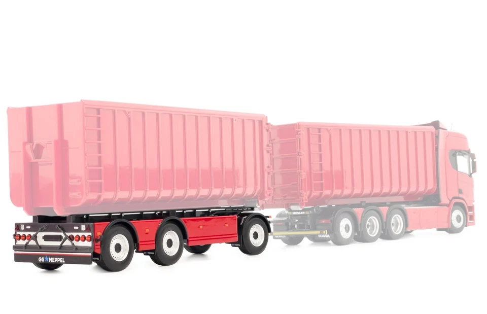 MARGE MODELS, GS Meppel Carrello portabagagli - Rosso, 1/32, MAR2422-03 - Immagine 3 di 3
