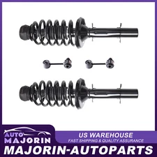 Complete Struts Fits 00-01 Volkswagen VW Beetle Golf Jetta w/ Sway Bar End Links
