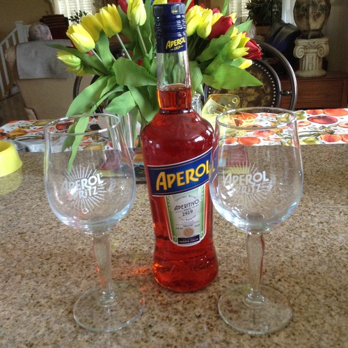 Aperol Spritz Ballongläser (2er Set). 18 Unzen Gläser 2024 Edition