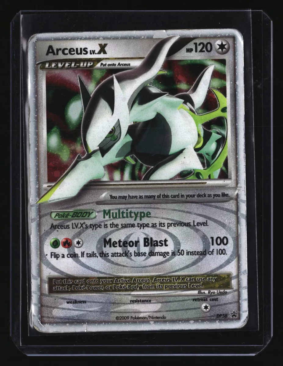 Pokemon ARCEUS Lv.x DP56 (Holo Rare) Diamond and Pearl - MP/Mod Play