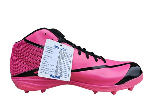 NEW DeMarcus Ware Cowboys Zig Blaze Mid MP2 Reebok Promo Sample Mens Cleats 12.5