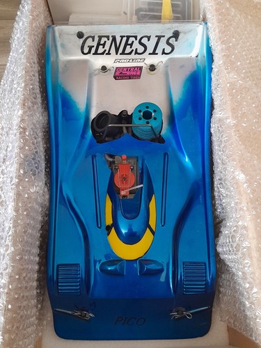 Kyosho Genesis Picco Micromotori Italy Nitro Rc Race Car 4wd 1/10 Scale - Picture 1 of 6