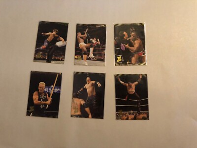 WWE Action Topps 2007 Trading Cards - 6 Bulk NM (Sandman, Kane, ECW Originals)