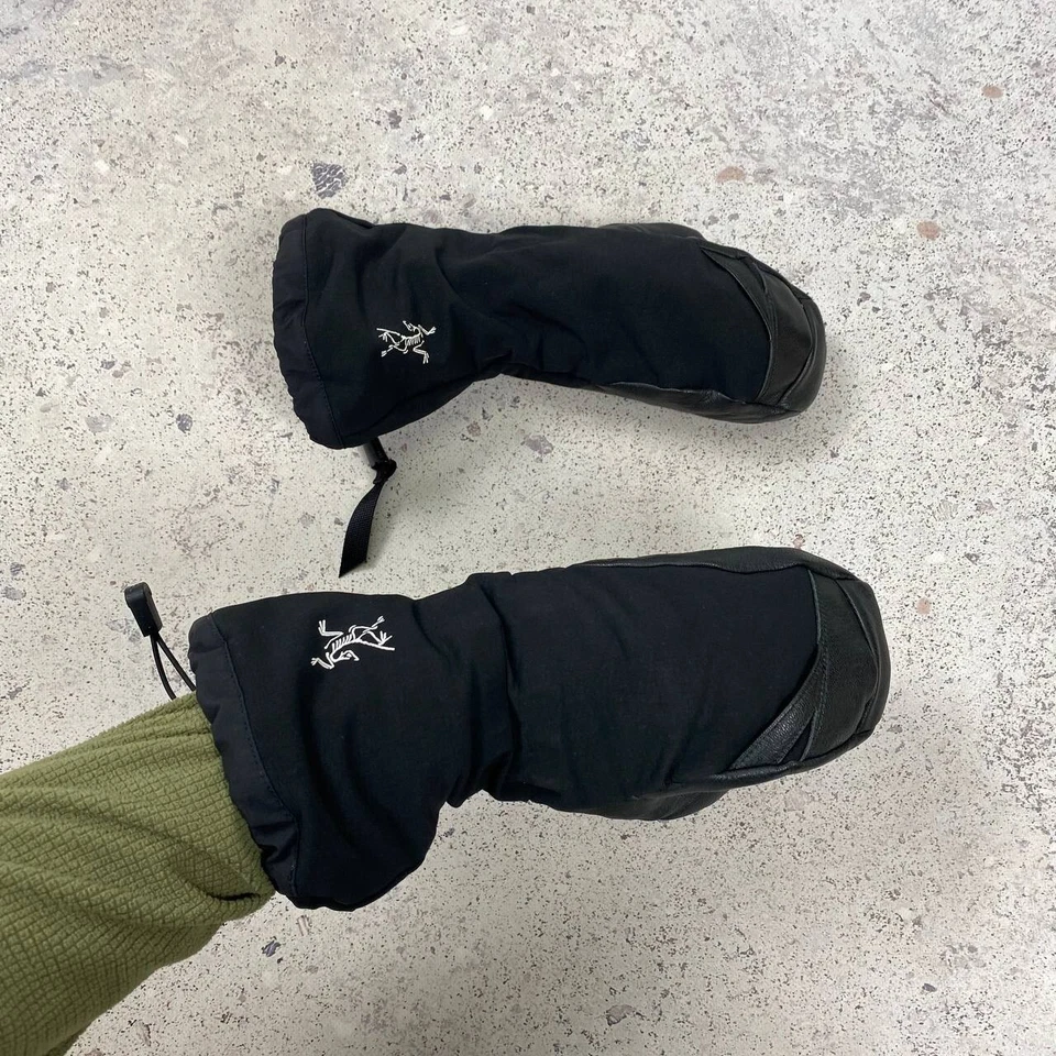 Mitón Arcteryx Zenta AR Fisión SV Mitones Cuero Negro Gore-Tex Talla XS Exterior Foto 3 de 4