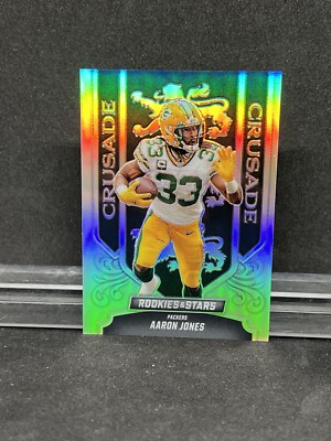 2023 Panini Rookies & Stars - Crusade Silver Prizm #CR-11 Aaron Jones