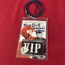 Ray Scott & Rodney Atkins Autographed VIP Concert Card W/Guitar Pick!