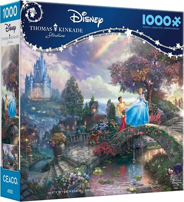 Thomas Kinkade Disney Cinderella Makes a Wish 1000-teiliges Puzzle Ceaco 3183-8