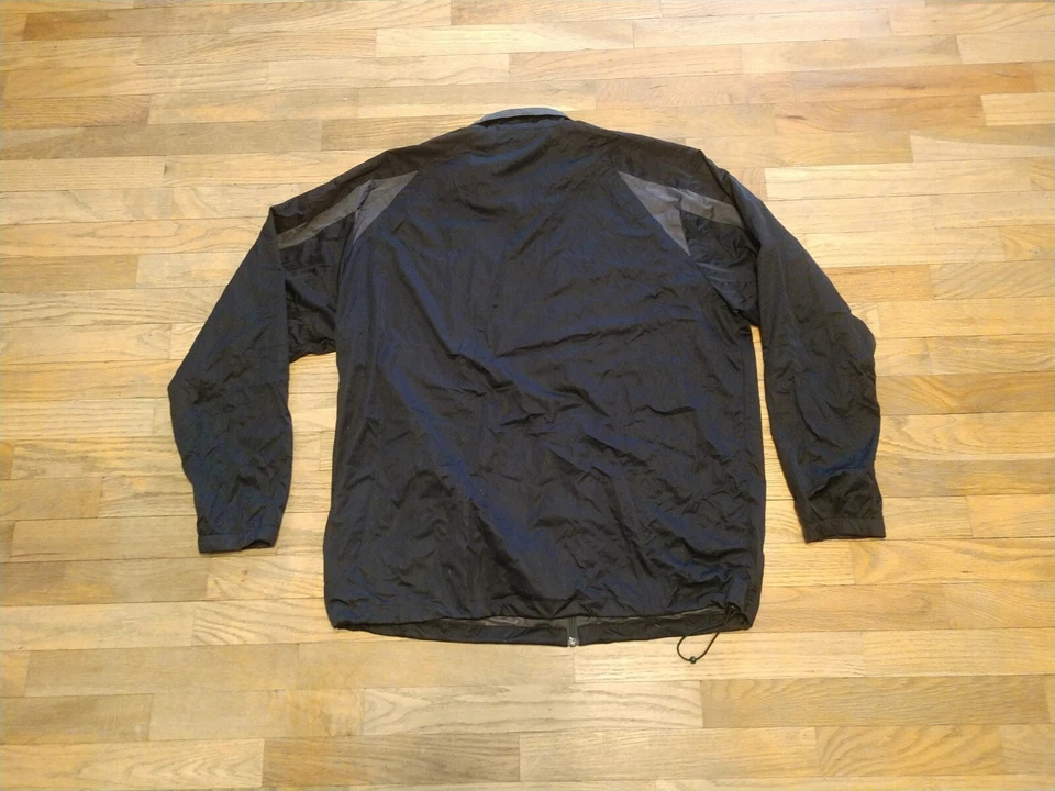 Carolina Hurricanes Windbreaker Golf Jacket Antigua Black NHL Hockey Winter XL   - Image 2 of 4