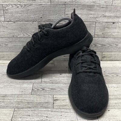 Allbirds Wool Runner Dark Gray Running Shoes WR Men Size 10