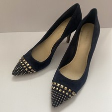 Black Studded Suede Pumps Bcbgeneration Size 9