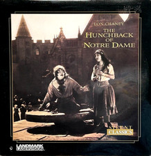 HUNCHBACK OF NOTRE DAME LON CHANEY NEW LASERDISC STILL SEALED 