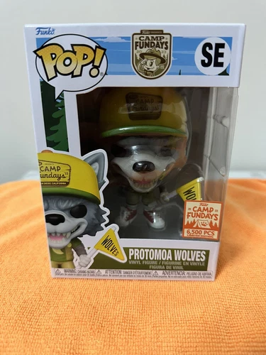 Funko Pop! Box Of Fun Camp Fundays 2023: Protomoa Wolves Mascot LE 6500 PCS