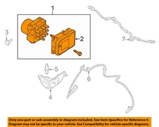 FORD OEM 12-14 Explorer Electrical Abs Components-Control Assy DB5Z2C215A