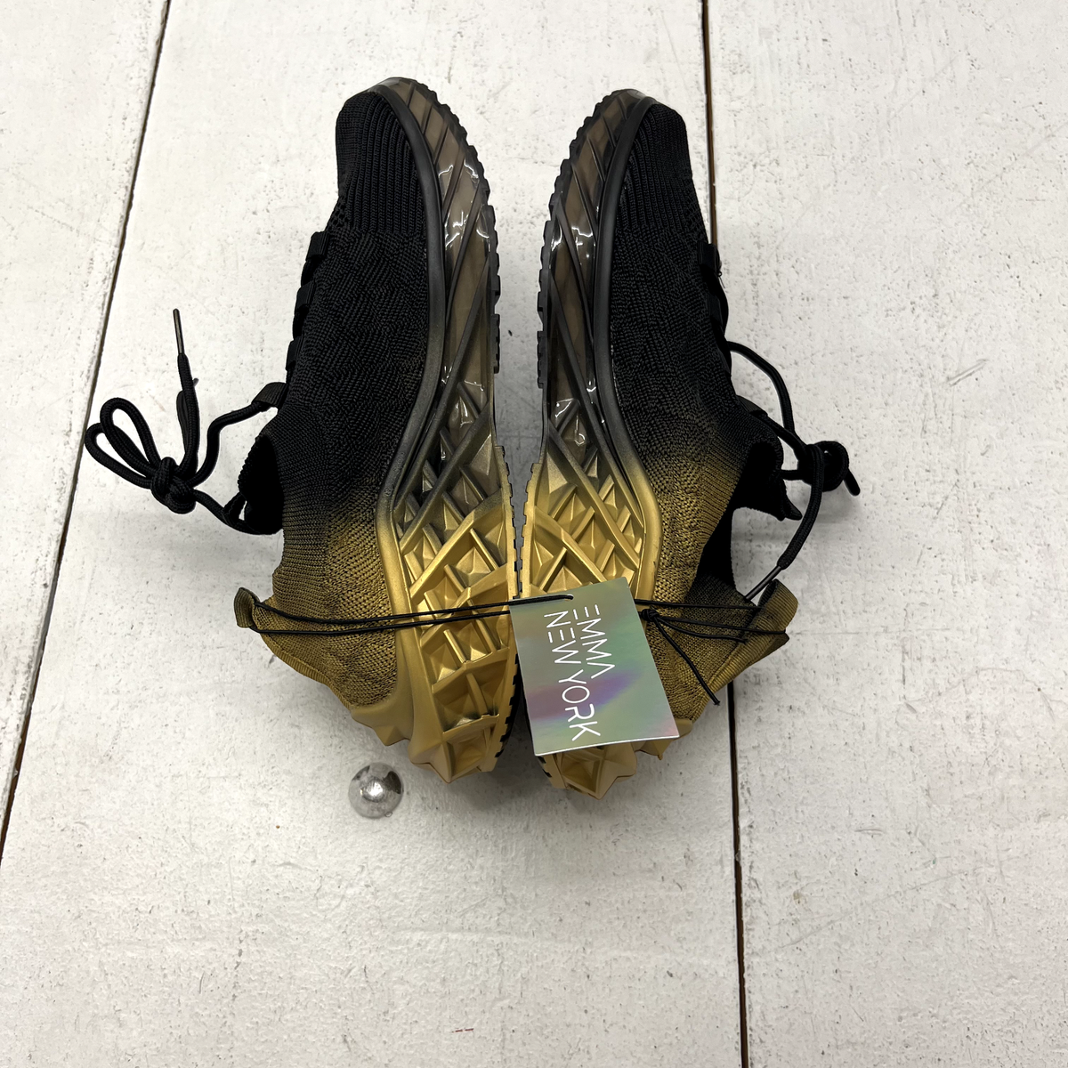【SUMMER SALE8月17日まで】アンバサダー black max3600 Emma New York Moritz Ombre Athletic Sneakers Women's Size 10