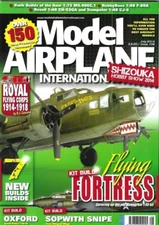 Model Airplane International 108 Monogram B-17 Flying Fortress RFC 1914-1918