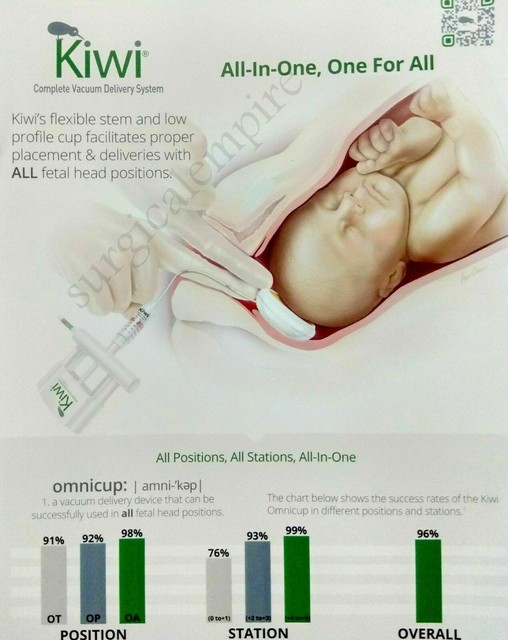 Kiwi Complete Vacuum Delivery System New Without Traction Force