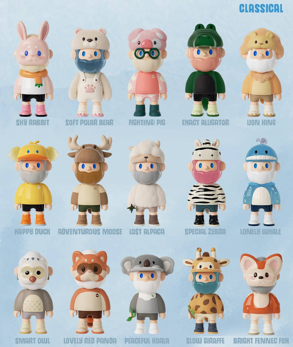 F.UN Farmer Bob Social Animal Series Blind Box(confirmed