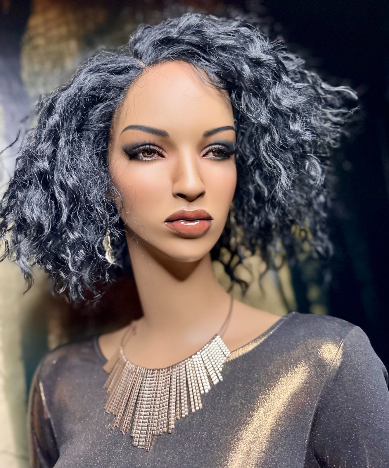 Genesis Mannequin Black Female Full Size Realistic Face Ethnic Vintage RARE eBay