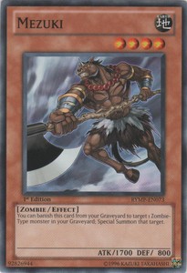 Mezuki - RYMP-EN073 - Common - 1st Edition x1 - Near Mint