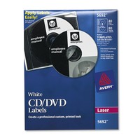 Avery Laser Cd Labels Matte White 40/pack 5692 on sale Avery Laser Cd Labels Matte White 40/pack 5692 on sale
