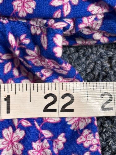 J. Top de hombro con volantes de manga larga floral XL para mujer algodón - Imagen 10 de 11