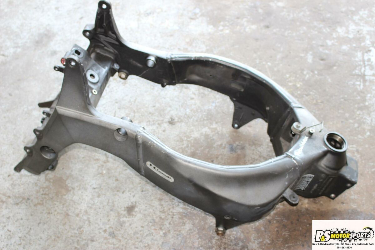 05-06 Kawasaki Ninja Zx6r 636 Frame Chassis Rebuildable 2005 05-06 Kawasaki Ninja Zx6r 636 Frame Chassis Rebuildable 2005