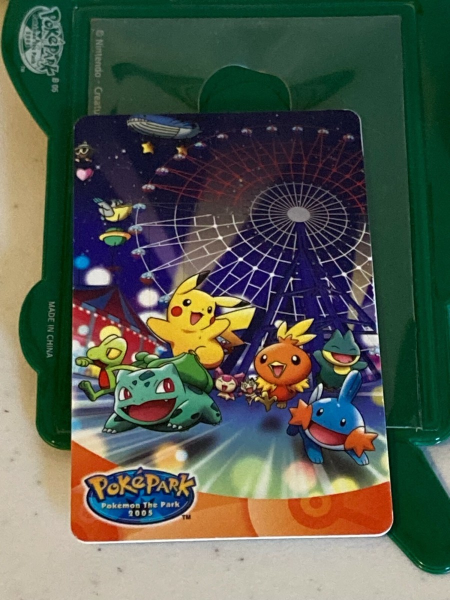 Pokemon the Park 2005 PokePark Lanyard with Pass Card Deoxys