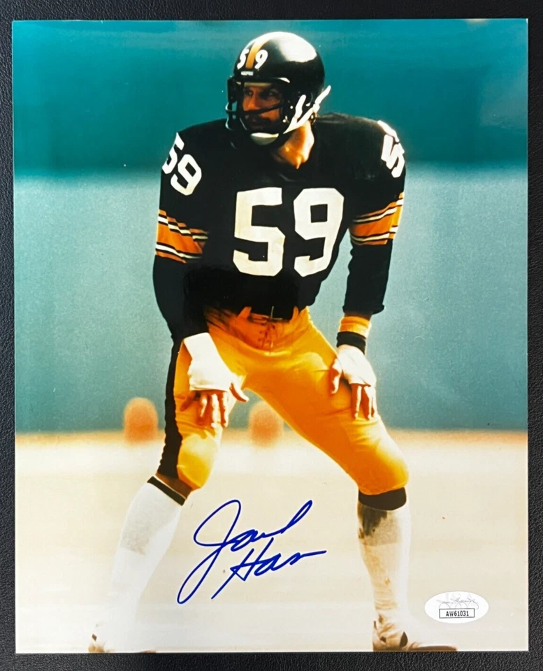 Jack Ham Signed 8x10 Photo JSA Cert w/COA #59 NFL Pittsburgh Steelers HOF 1988! - Image 2 of 4