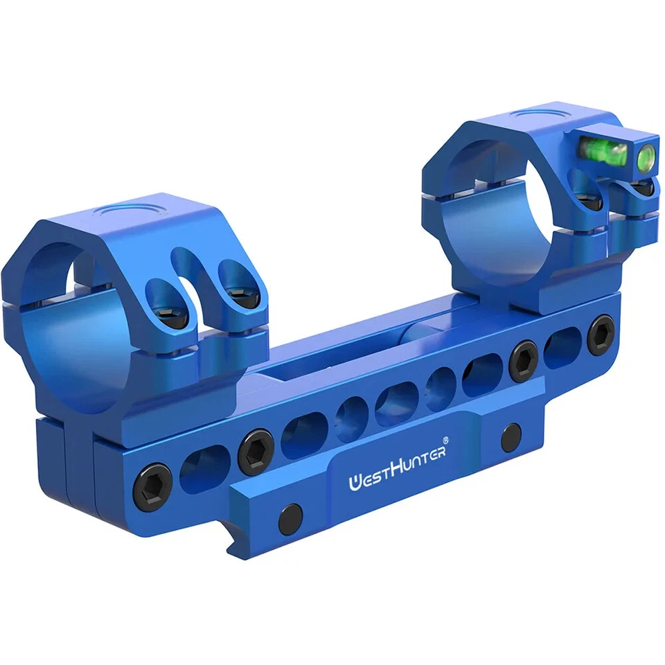 WestHunter One Piece Scope Mounts Rings Adjustable Length Angle Picatinny CNC - image 3 of 4