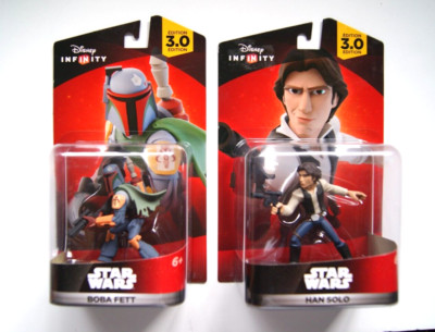 STAR WARS Disney Infinity 3.0 BOBA FETT and HAN SOLO lot! | eBay