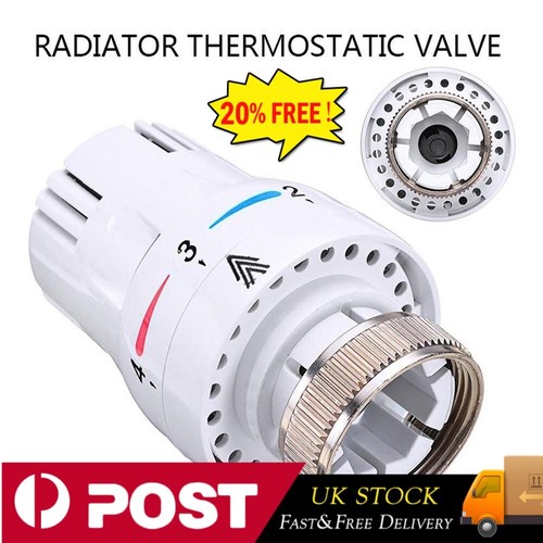 TRV Radiator Thermostatic Head Heater Control Thermostat Heating Valve