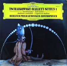 TCHAIKOVSKY BALLET SUITEN 1 ROSTROPOVICH LP 12" 33 GG 1979 DEUTSCHE GRAMMOPHON