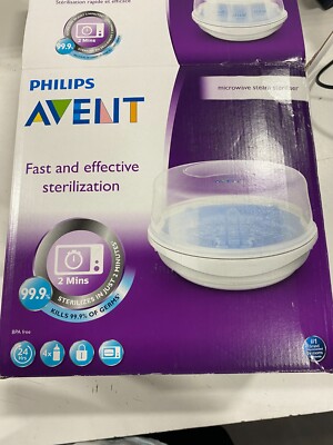 Philips AVENT SCF281/05 Microwave Steam Sterilizer for Baby Bottles