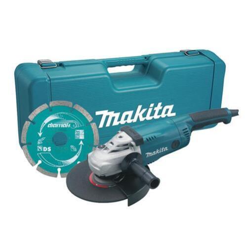 Makita 230mm Angle Grinder with Case And Diamond Wheel 2000W 240V GA9020KD