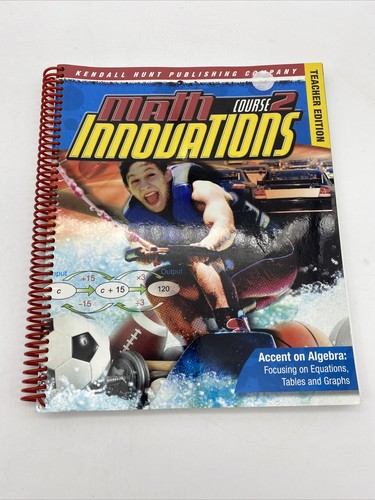 Math Innovations Accent on Algebra Course 2 Teacher Edition Kendall Hunt Publish - 第 2/15 張圖片
