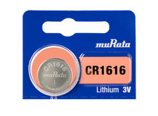 Murata CR1616 Battery 3V Lithium Coin Cell - Replaces Sony CR1616 1 Count 