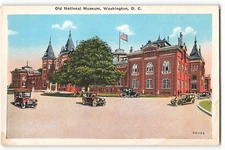 Postcard Old National Museum, Washington, D.C., VPC01.
