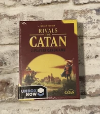 NEW Rivals For Catan 2-Player Card Game Klaus Teuber COMPLETE SEALED
