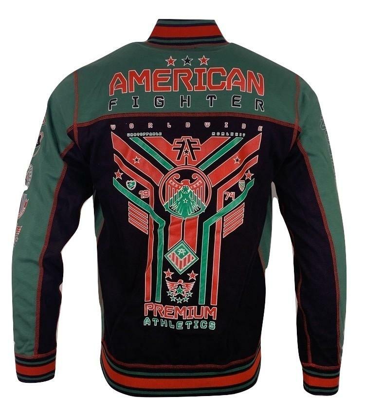 AMERICAN FIGHTER GARDENA Reversible Track Men's L/S ZIP Jacket