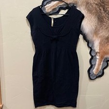 Uncle Frank Large Short Sleeve Sweater Dress Casual Office LBD
