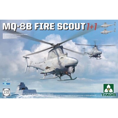 Takom #2165 1/35 MQ-8B FIRE SCOUT 1+1