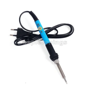 EU Connecteur 220V 60W Température réglable Soudage de chaleur Pencil Outil de soudage en fer