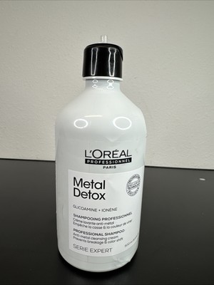 L'OREAL Metal Detox Shampoo | Sulfate-Free Metal Remover for Colored Hair, 500ml